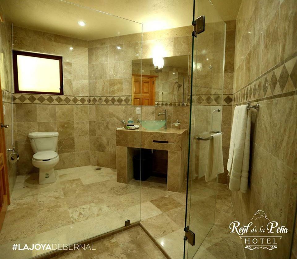 Hotel Real De La Pena Bernal Esterno foto